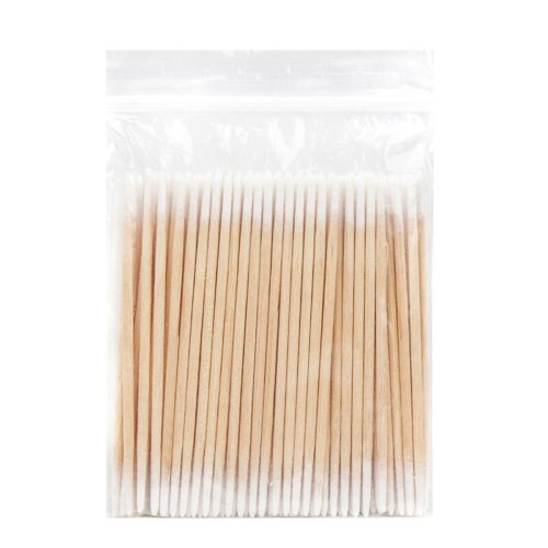 Micro Sticks деревянные палочки с ваткой 7,2 см двусторонние 100 шт