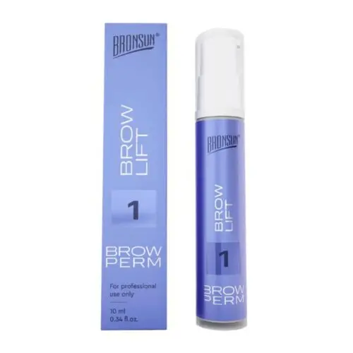 Bronsun СОСТАВ #1 ДЛЯ ДОЛГОВРЕМЕННОЙ УКЛАДКИ БРОВЕЙ BROW LIFT 10 МЛ