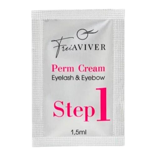 FreiAVIVER Perm Cream СОСТАВ ДЛЯ ЛАМИНИРОВАНИЯ РЕСНИЦ И БРОВЕЙ № 1 1,5 МЛ в саше