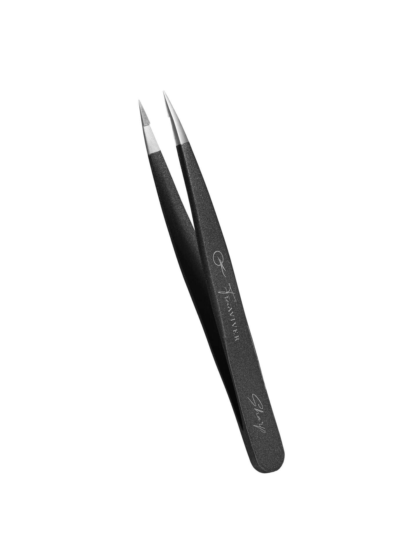 FreiAVIVER ПИНЦЕТ ДЛЯ БРОВЕЙ И РЕСНИЦ ТОЧЕЧНЫЙ Sharp черный