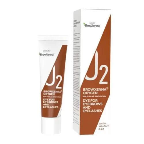 Brow Xenna КРАСКА ДЛЯ БРОВЕЙ И РЕСНИЦ Oxygen J2 Warm Walnut 6.42 15 МЛ
