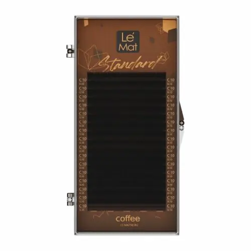 Le Maitre Standard Coffee Arabica Ресницы коричневые 16 линий MIX