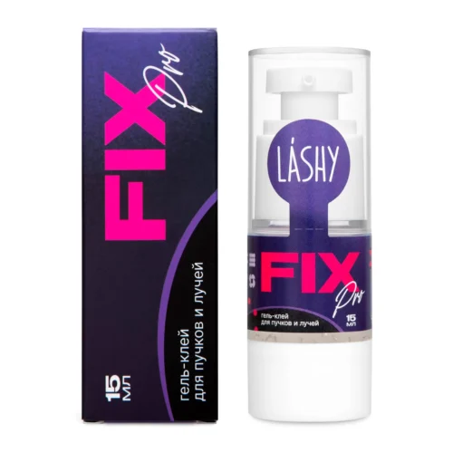 LASHY Гель-клей для пучков и лучей "FIX PRO" 15 мл