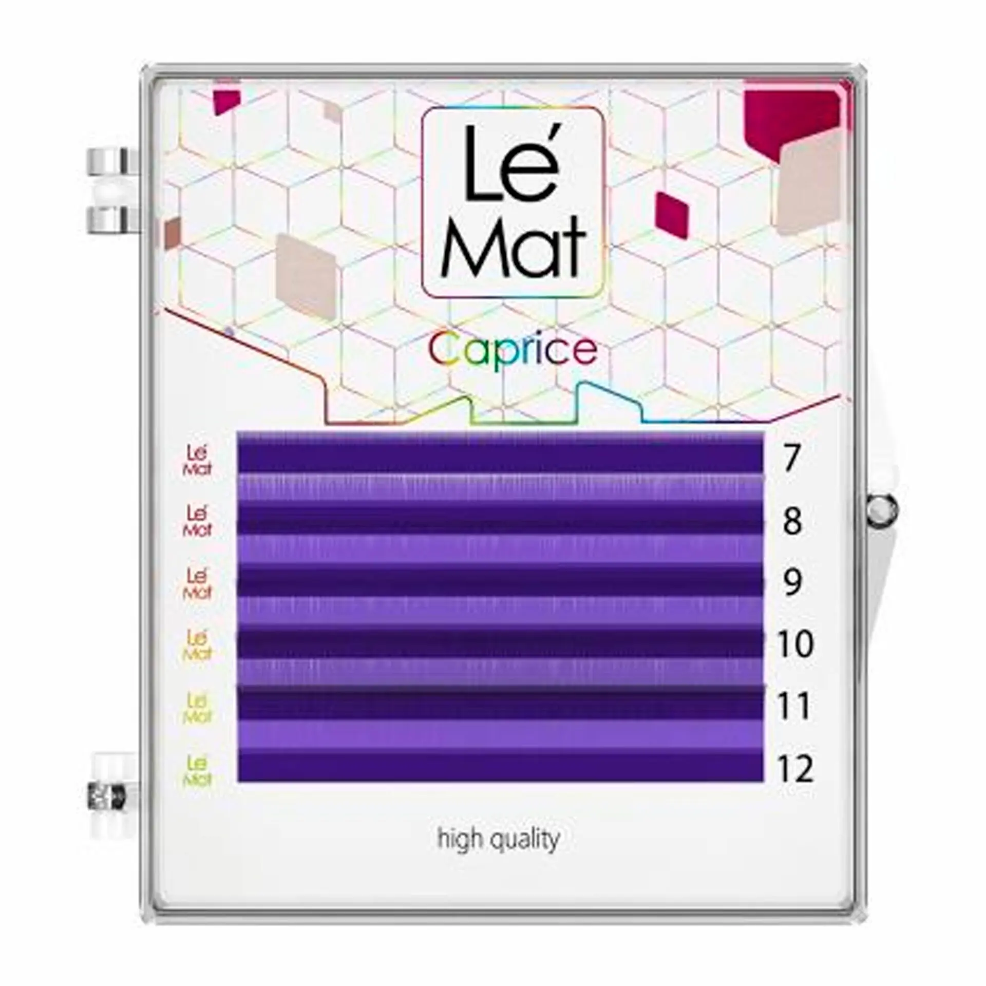 Le Maitre Caprice Ресницы цветные 6 линий MIX