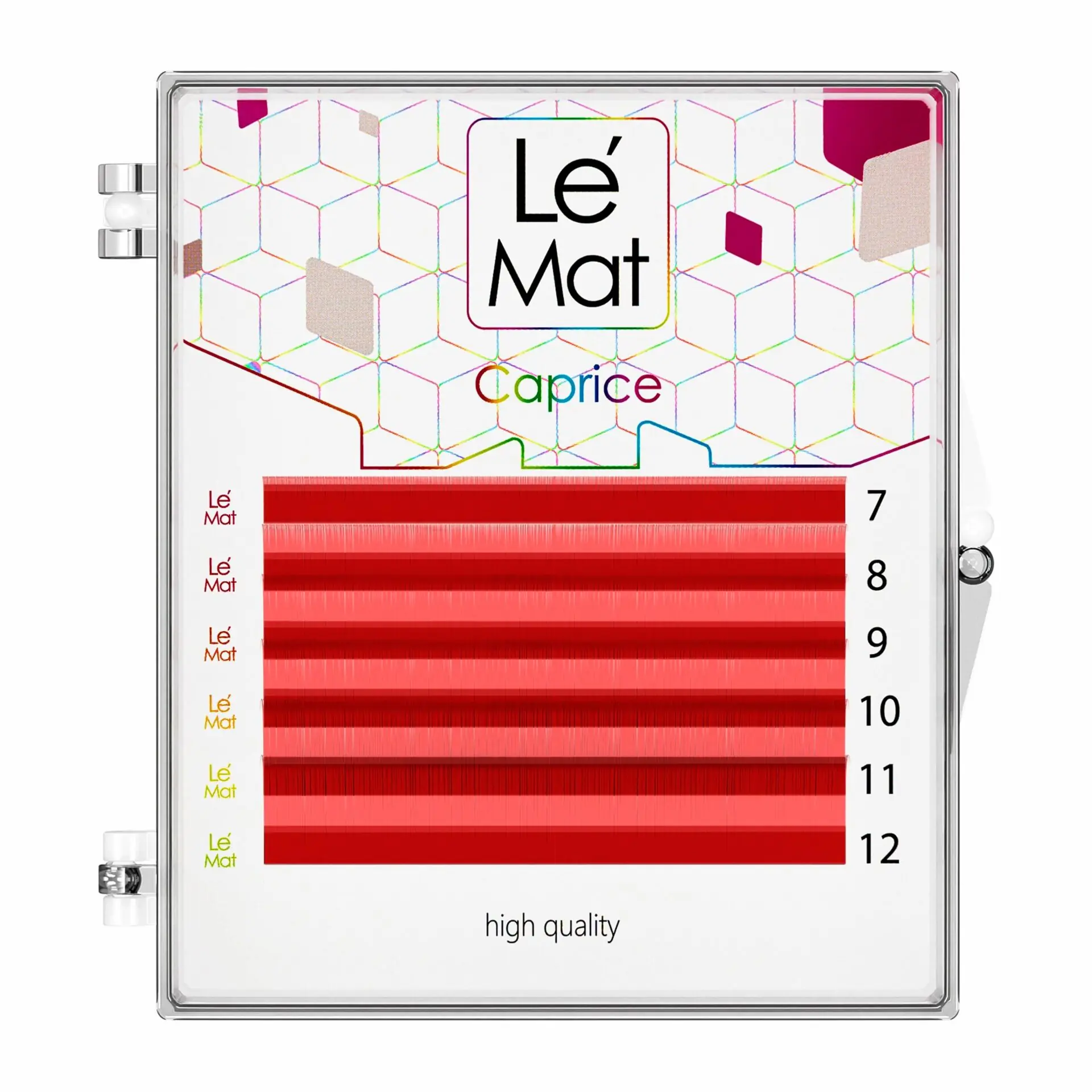 Le Maitre Caprice Ресницы цветные 6 линий MIX