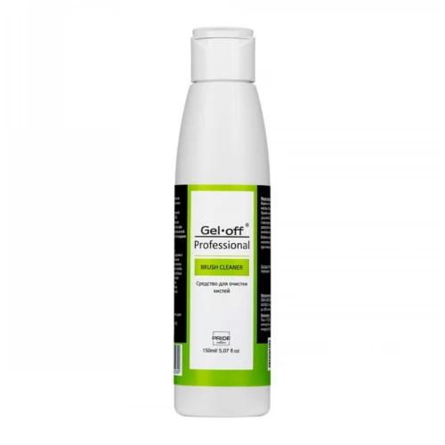 Gel-off Professional Средство для очистки кистей BRUSH CLEANER 150 мл
